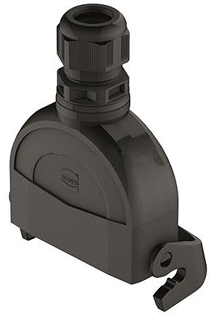 HARTING Han Eco Heavy Duty Power Connector Housing, M25 Thread, Straight Han Range