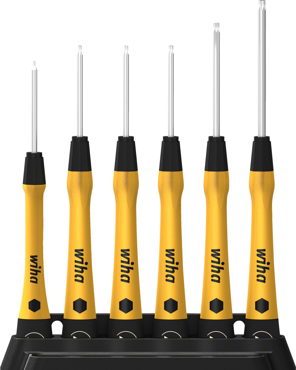 Wiha Torx Precision Screwdriver Set, 6-Piece, ESD-Safe