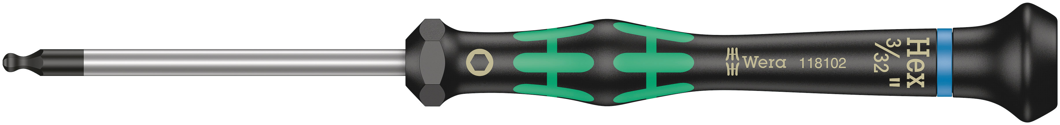 Wera Ball End Hexagon Precision Screwdriver