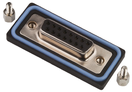 Amphenol Industrial SDB 15 Way Panel Mount D-sub Connector Socket