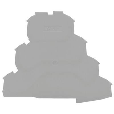 WAGO TOPJOB S Series End and Intermediate Plate for Use with DIN Rail Terminal Block, IECEx
