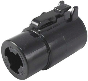 Deutsch Circular Connector, 1 Contacts, Cable, Plug, Female, IP67, DTHD Series