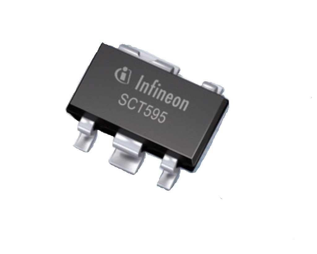 Infineon, 5-Channel Voltage, Voltage Regulator, 30 mA, 3.3 V, SCT595 5-Pin
