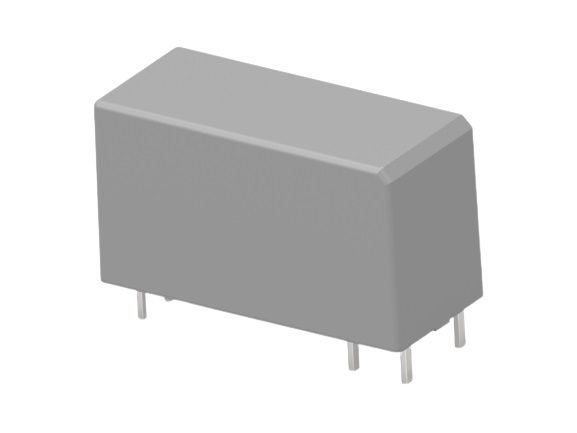 TE Connectivity PCB Mount Power Relay, 5V dc Coil, 16A Switching Current, SPST
