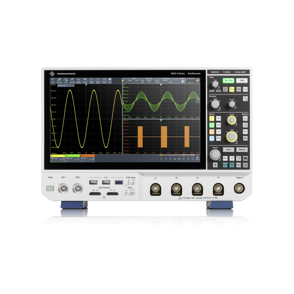 Rohde & Schwarz MXO44-242 MXO 4 Series, 200MHz Bench Oscilloscope, 4 Analogue Channels