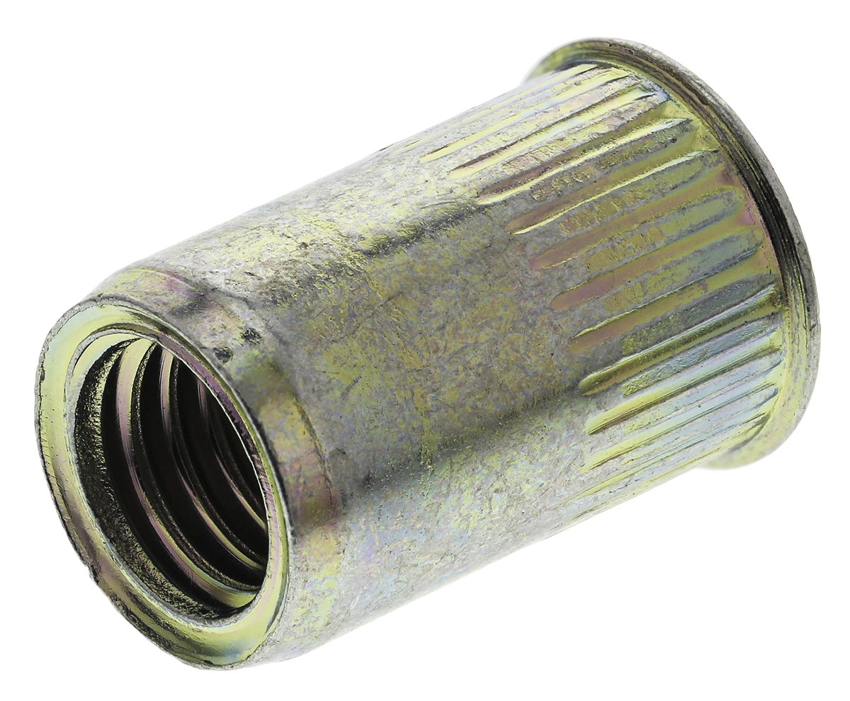 Böllhoff Plain, M8 Steel Threaded Insert, 12mm diameter 11mm Depth 17.5mm