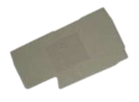 Wieland WKFN Series Partition Plate for Use with WKFN 2.5 F/P/F Terminal Block 56.703.2355.0 , 56.703.2355.6,