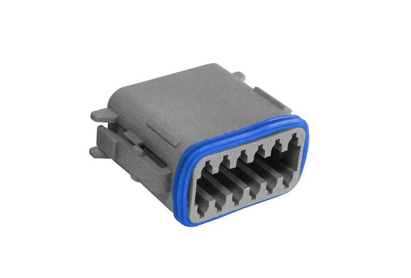 Bulgin, PX0100 Connector Housing Plug 12 Way, Crimp Termination PX0100S12AGY