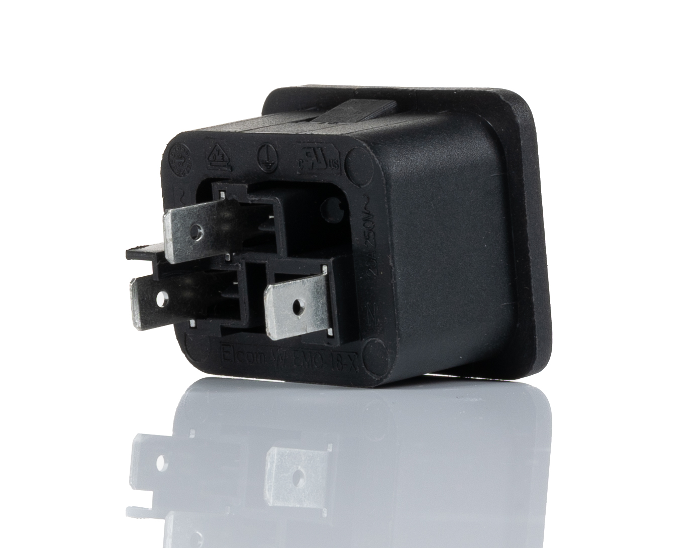RS PRO C19 Panel Mount, Snap In Mount IEC Connector Socket, 20A, 250V
