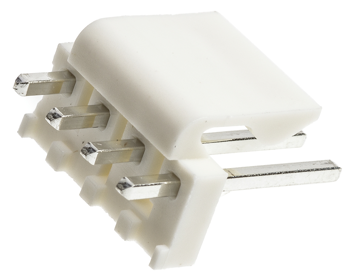 Molex KK 396 Series Straight Through Hole Pin Header, 4 Contact(s), 3.96 mm Pitch, 1 Row, Unshrouded