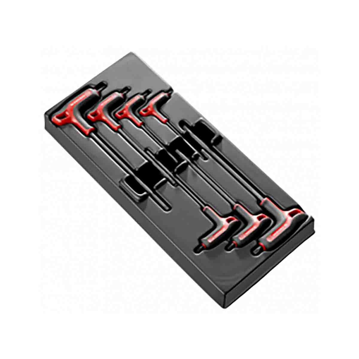 Facom 7-Piece Torx Key Set, P Shape, Long, Short Arm