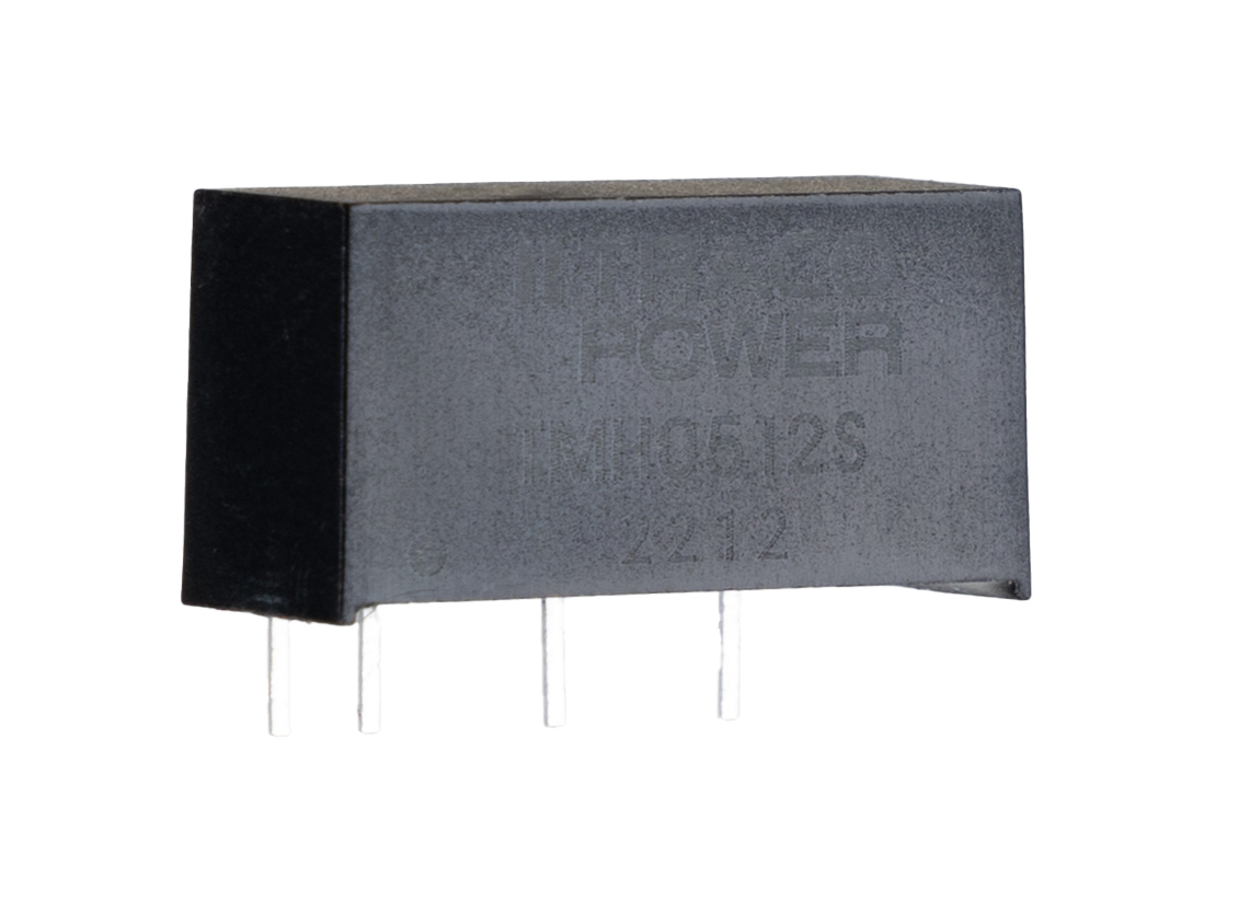 TRACOPOWER TMH DC-DC Converter, 12V dc/ 165mA Output, 4.5 → 5.5 V dc Input, 2W, Through Hole, +85°C Max Temp