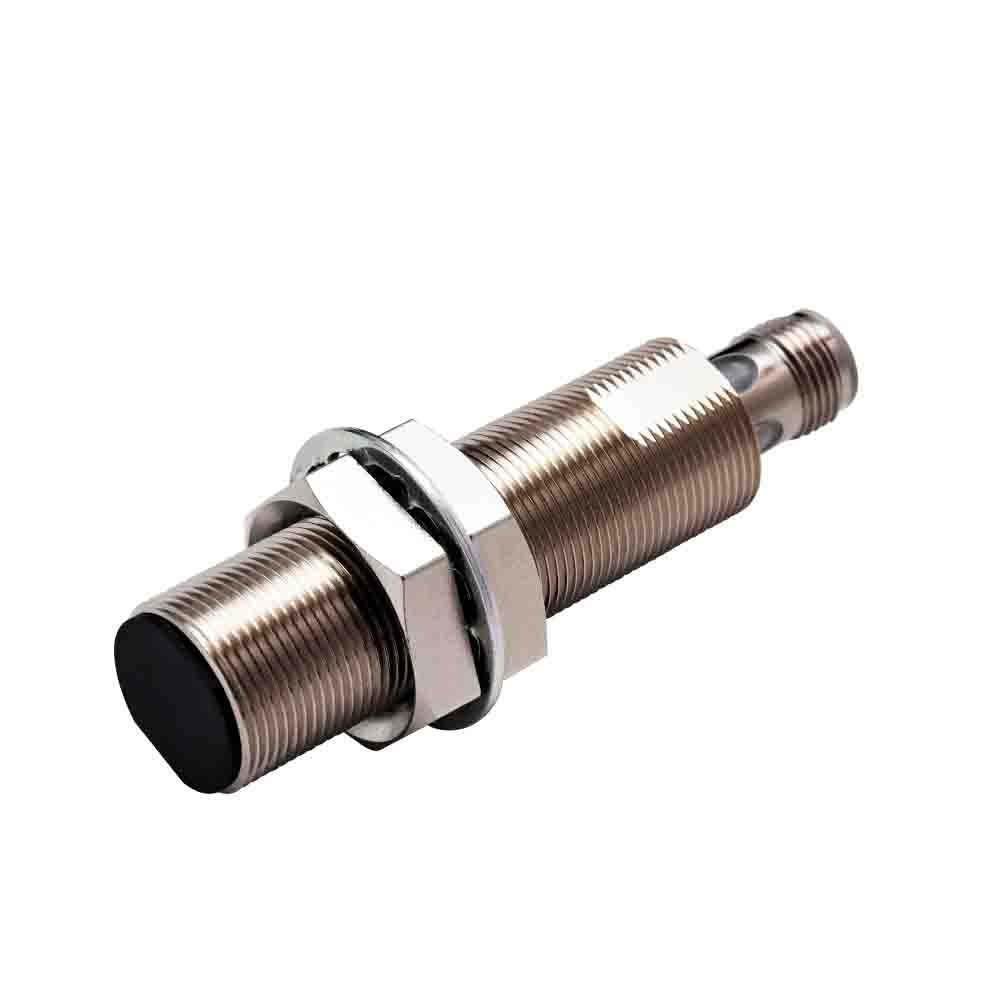 Omron Inductive Threaded Barrel Proximity Sensor, M18, 12 mm Detection, PNP NO, 10 → 30 V dc