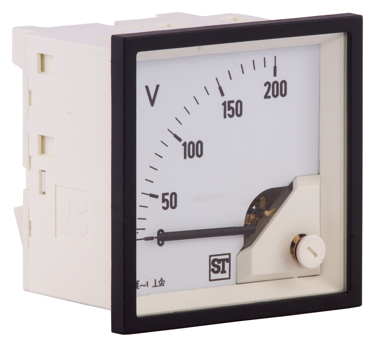 Sifam Tinsley Sigma Series Analogue Voltmeter AC, 68 x 68 mm