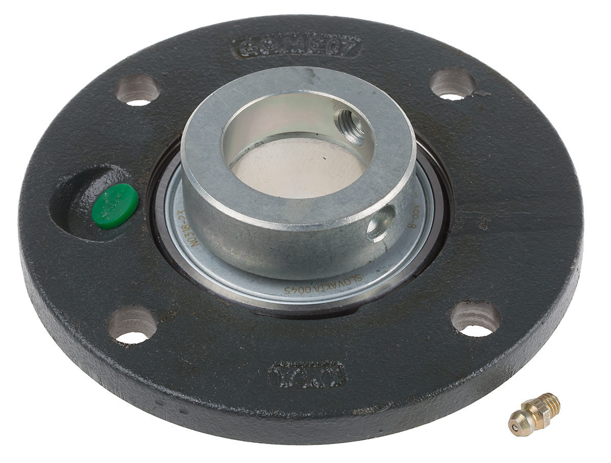 4 Hole Flange Bearing Unit, PME35-XL-N, 35mm ID