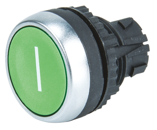 BACO Series Green I Push Button Head, 22mm Cutout, IP66