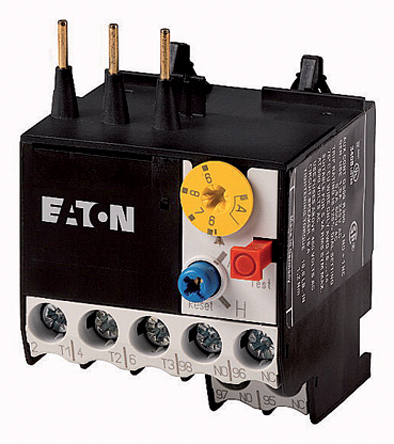 Eaton ZE Overload Relay 1NO + 1NC, 1.6 → 2.4 A F.L.C, 2.4 A Contact Rating, 6 W, 600 V ac