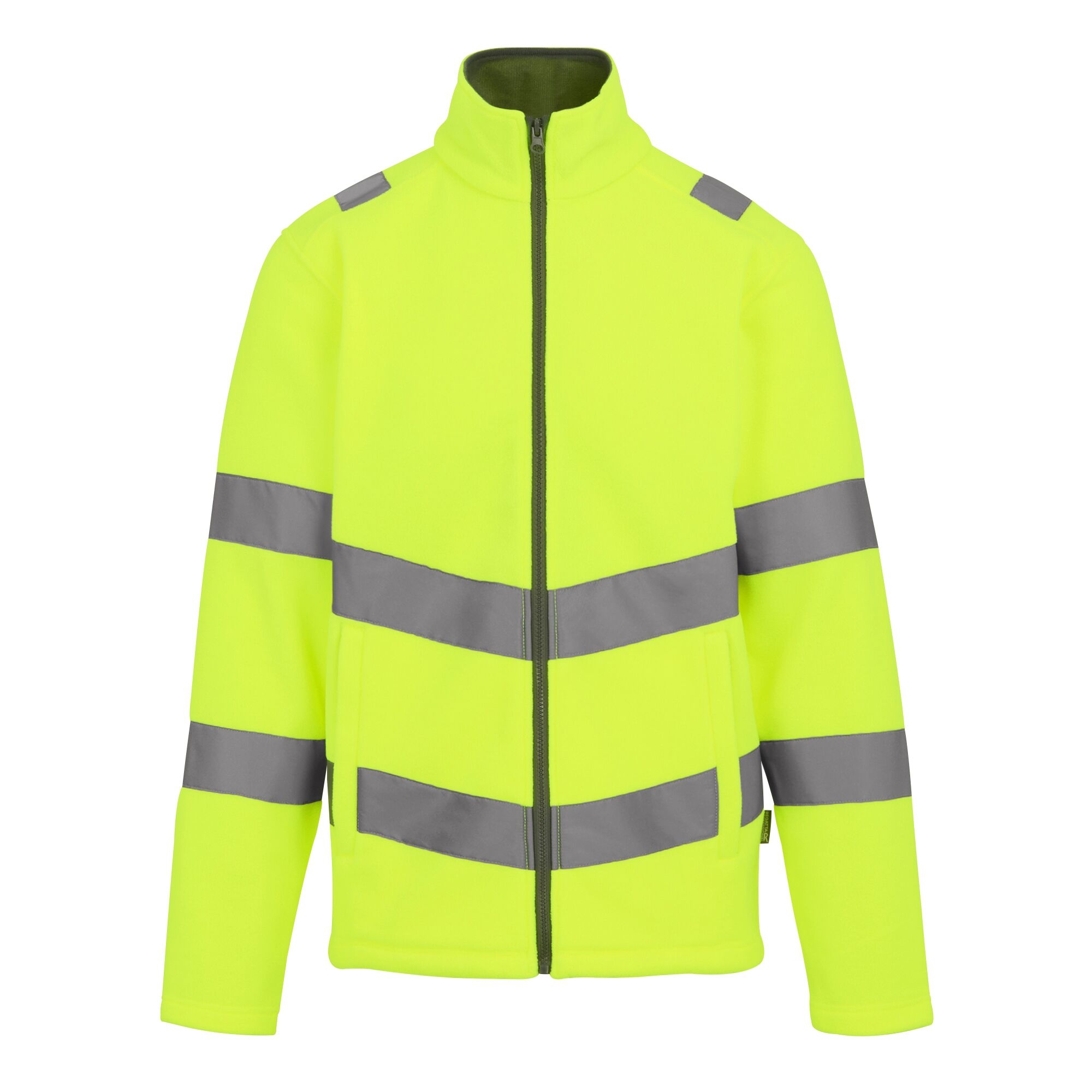 Regatta Professional Yellow Unisex Hi Vis Fleece, S