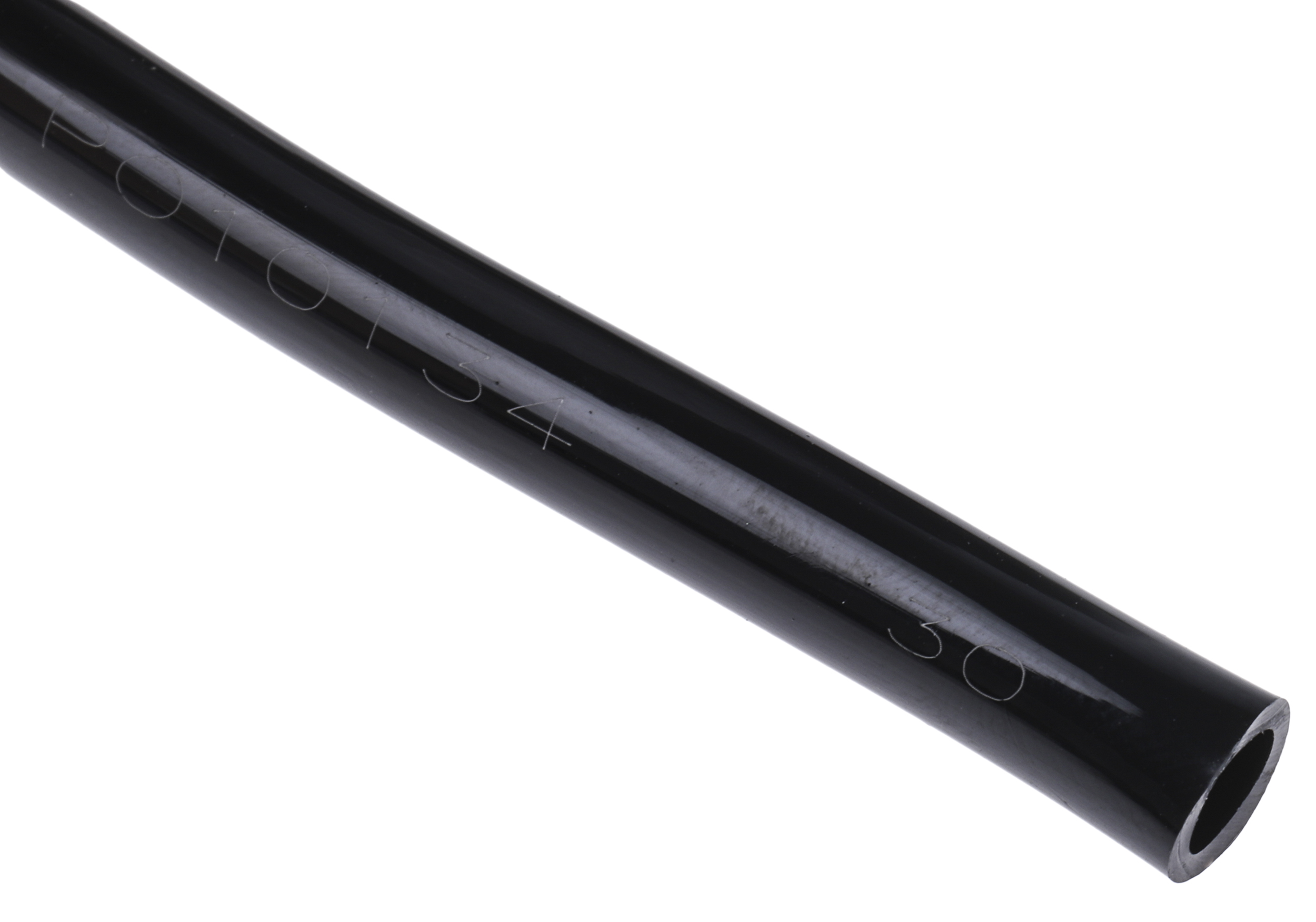 RS PRO Compressed Air Pipe Black Polyurethane 6mm x 30m CPU Series