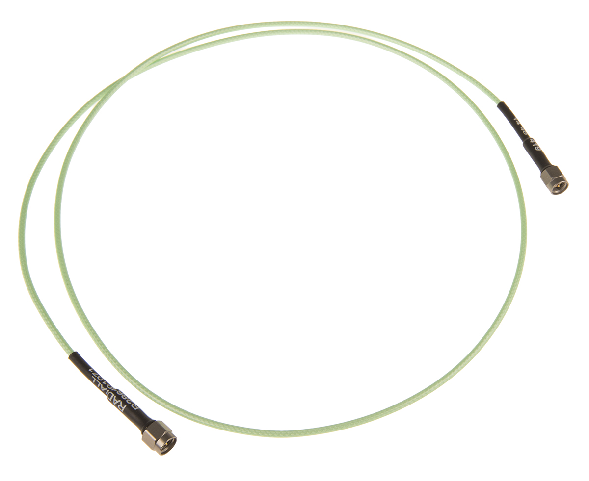 Radiall Cable Assembly Series Male SMA to Male SMA, 1 m 50 Ω