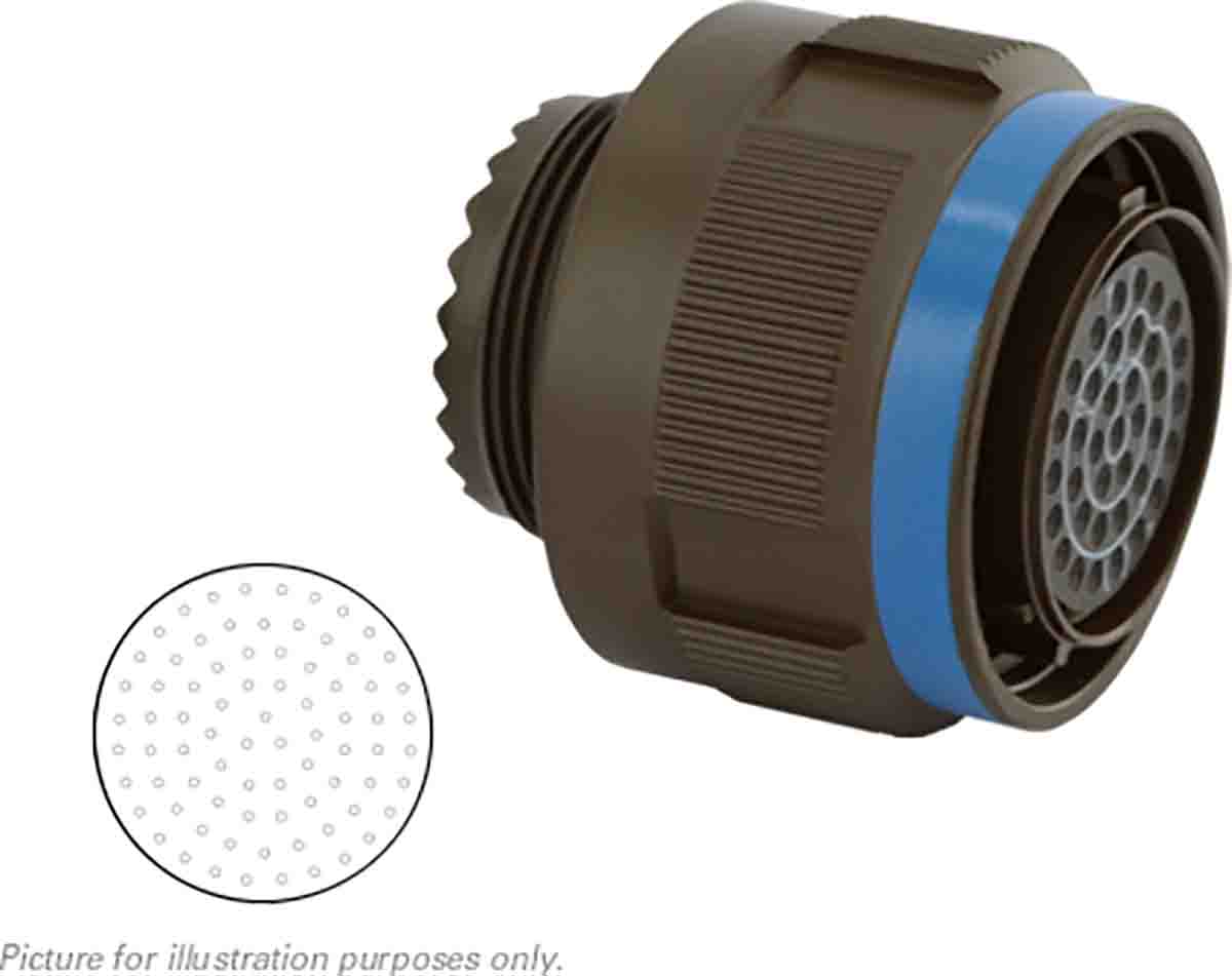 Souriau Sunbank by Eaton, 8D, Copper Alloy 79 Way Cable Mount MIL Spec Circular Connector Plug, Socket Contacts,Shell