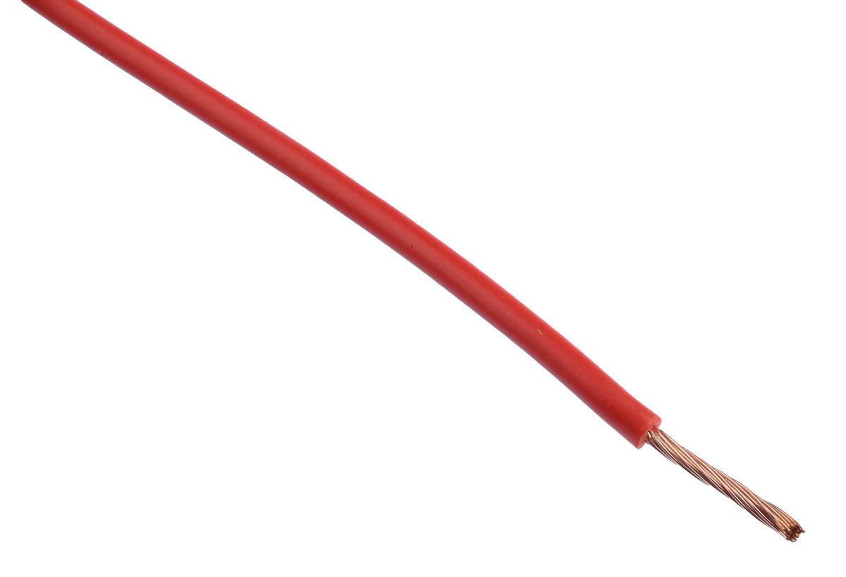 Lapp Red 1.5 mm² Hook Up Wire, 30/30, 100m, PVC Insulation, 4520041