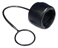 Souriau Sunbank by Eaton UTS MIL-C-26482, MIL-STD-1344 Female Dust Cap, Shell Size 8 IP68 Rated, Polyamide