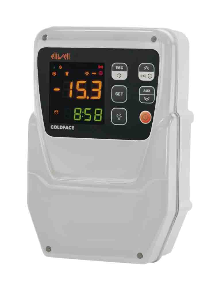 Eliwell RC500 DIN Rail Controller, 213mm 1 Input, 5 Output Relay, 230 V Supply Voltage ON/OFF