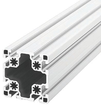 Bosch Rexroth Silver Aluminium Profile Strut, 90 x 90 mm, 10mm Groove, 3000mm Length