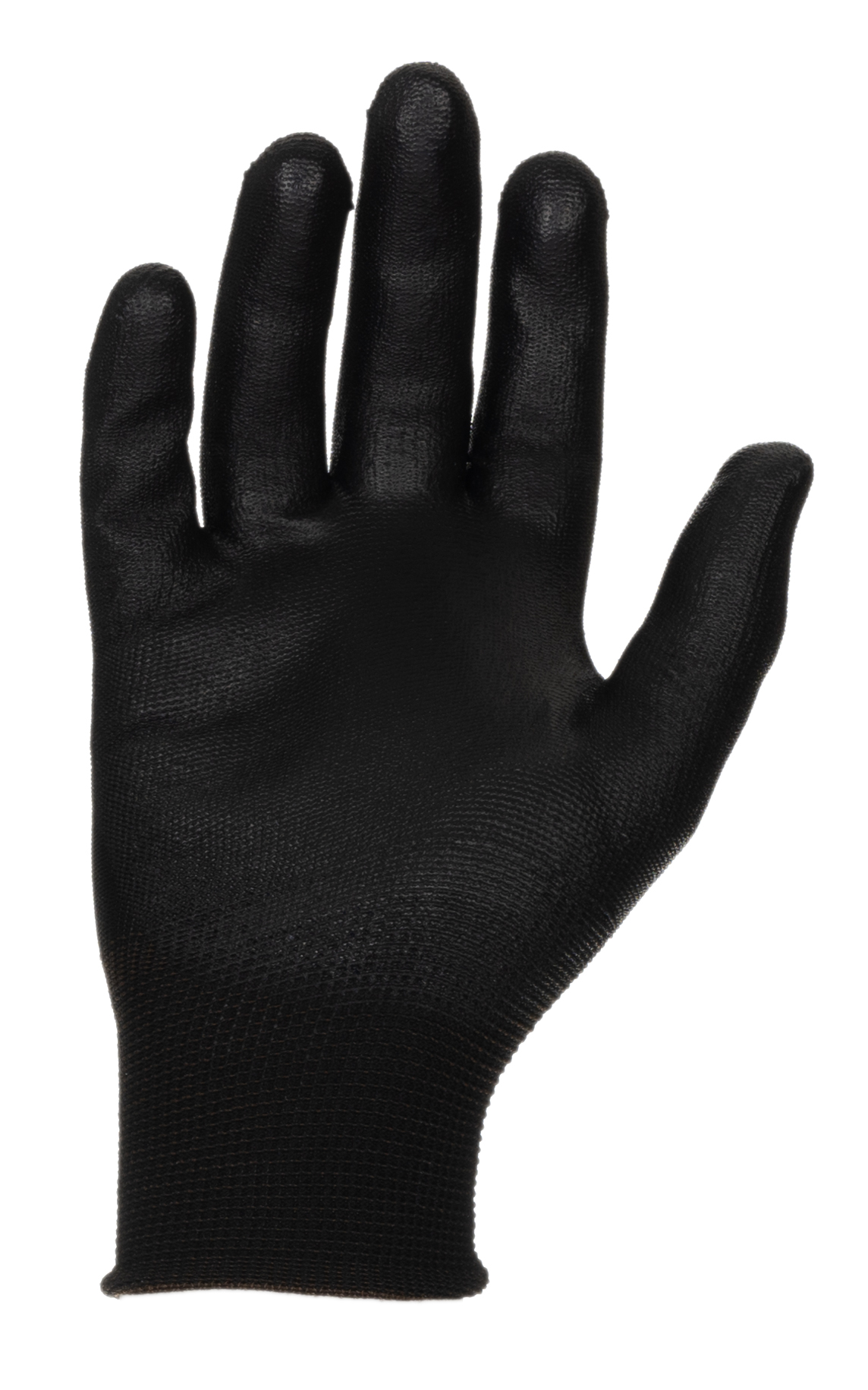 RS PRO Black Nylon Work Gloves, Size 9, Polyurethane Coating