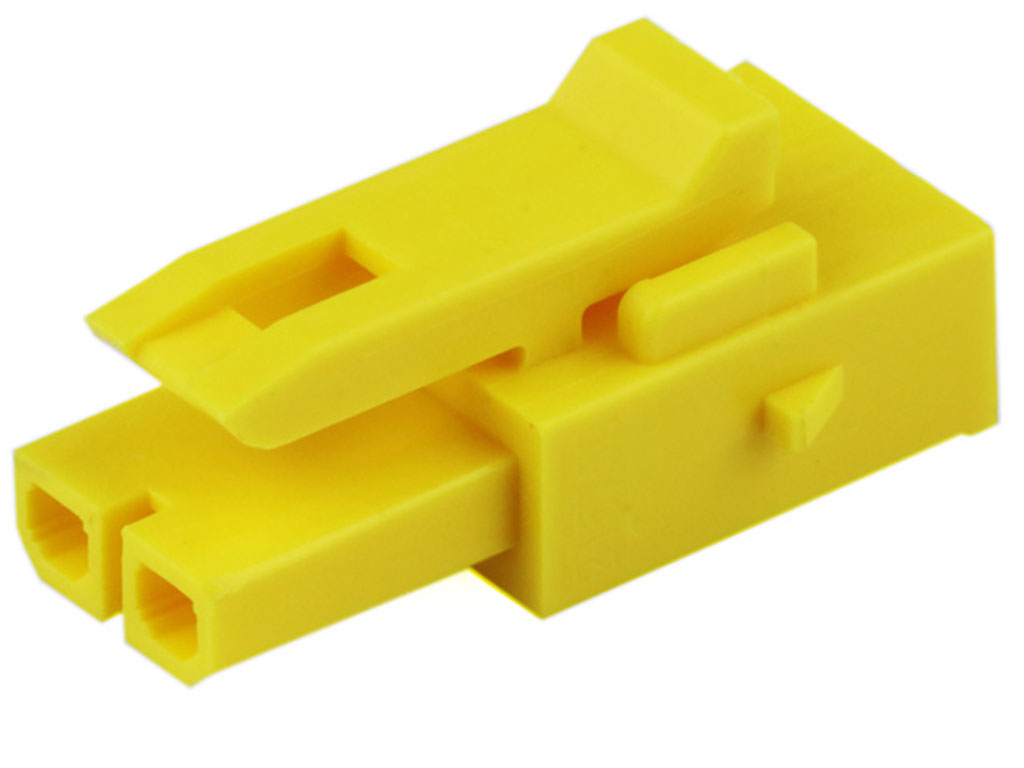 Molex 21575 Series Vertical Free Hanging PCB Header, 2 Contact(s), 3 mm Pitch, 1 Row, Shrouded