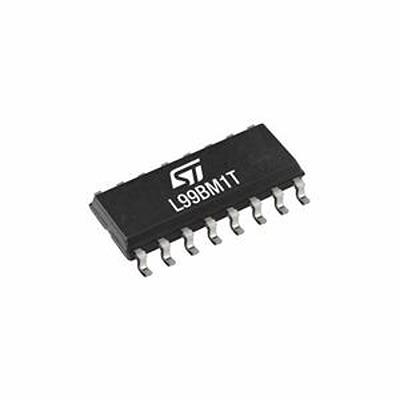 STMicroelectronics L99BM1T-TR, Voltage Supervisor, 4.5 V to 5.5 V Input 1/1.4 V Output 18 mA, SO-16 16-Pin