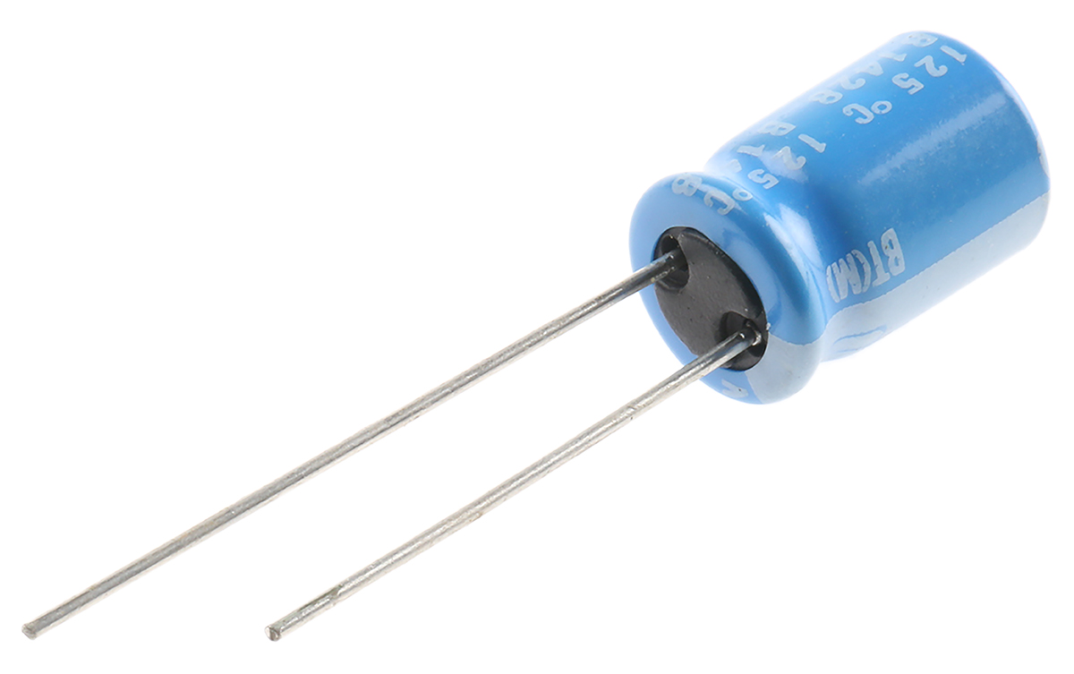 Nichicon 47μF Aluminium Electrolytic Capacitor 50V dc, Radial, Through Hole - UBT1H470MPD8