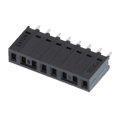 Molex Surface Mount PCB Socket, 8-Contact, 1-Row, 2.54mm Pitch