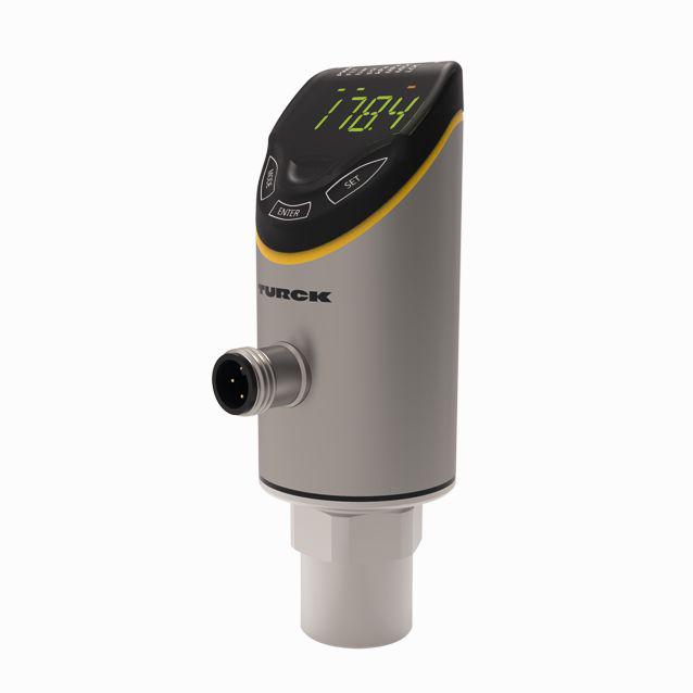 Turck Pressure Sensor, -1bar Min, 10bar Max, NO/NC, PNP/NPN Output, Relative Reading