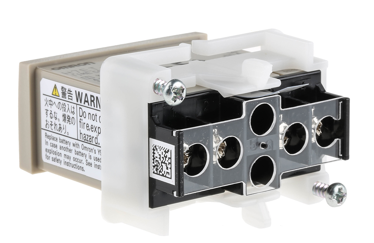 Omron H7E Timer, 7 Digit LCD, 4.5 → 30 V dc
