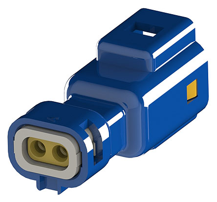 EDAC Wire to Wire Connector Cable Mount Plug, 2P, Crimp Termination, 3A, 250 V