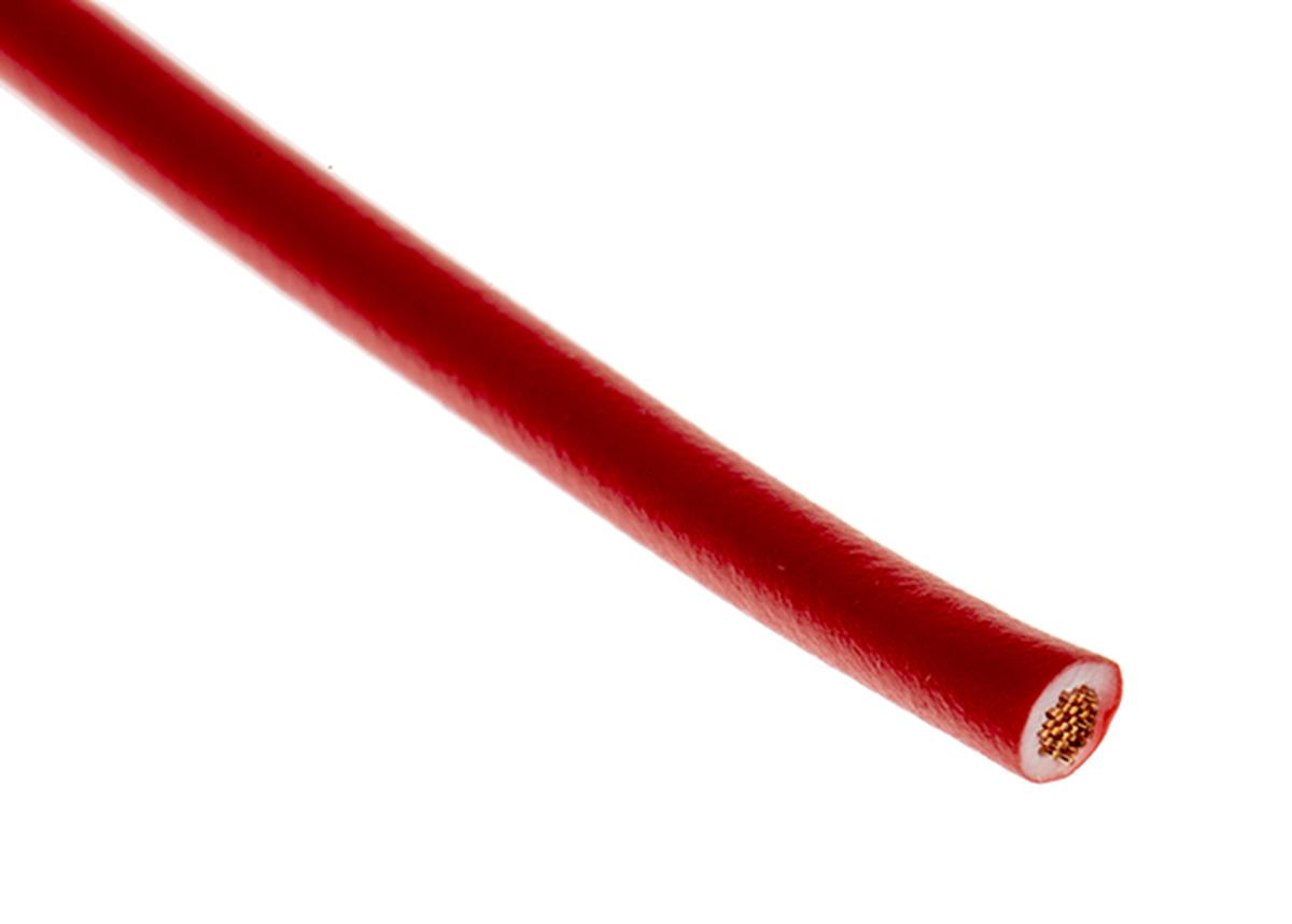 Lapp ÖLFLEX® H05V-K Series Red 0.5 mm² Hook Up Wire, 16/32, 100m, PVC Insulation, 4510041