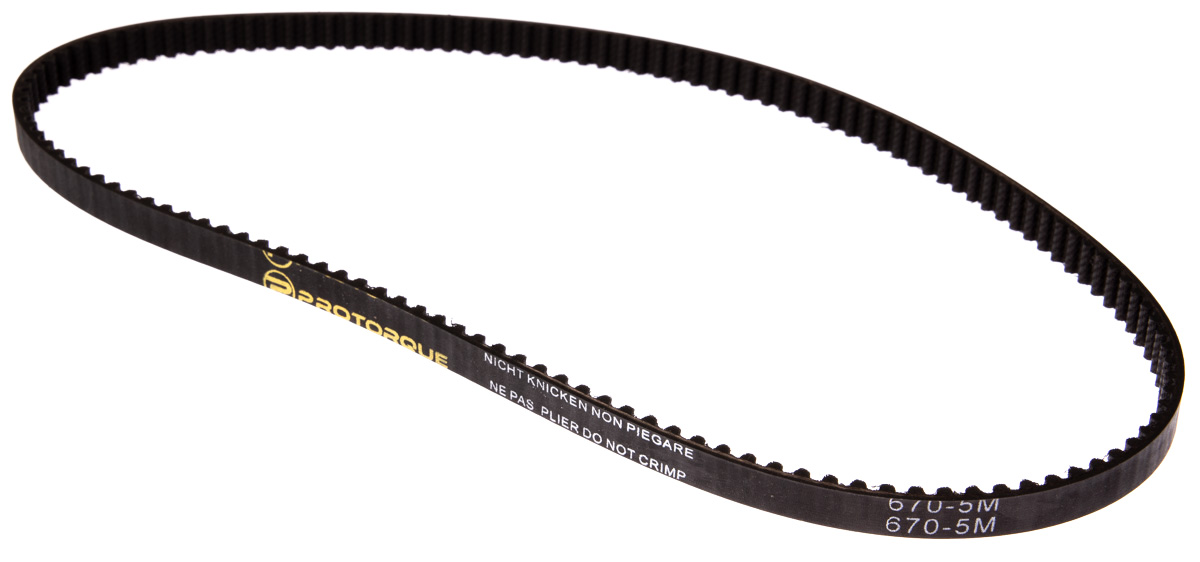 RS PRO Timing Belt, 134 Teeth, 670mm Length, 9mm Width