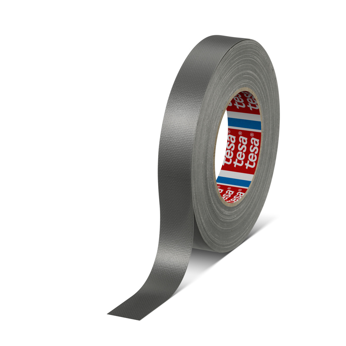 Tesa Tesa 4688 04688-00006-00 Cloth Tape, 50m x 25mm, Silver, Rubber Finish
