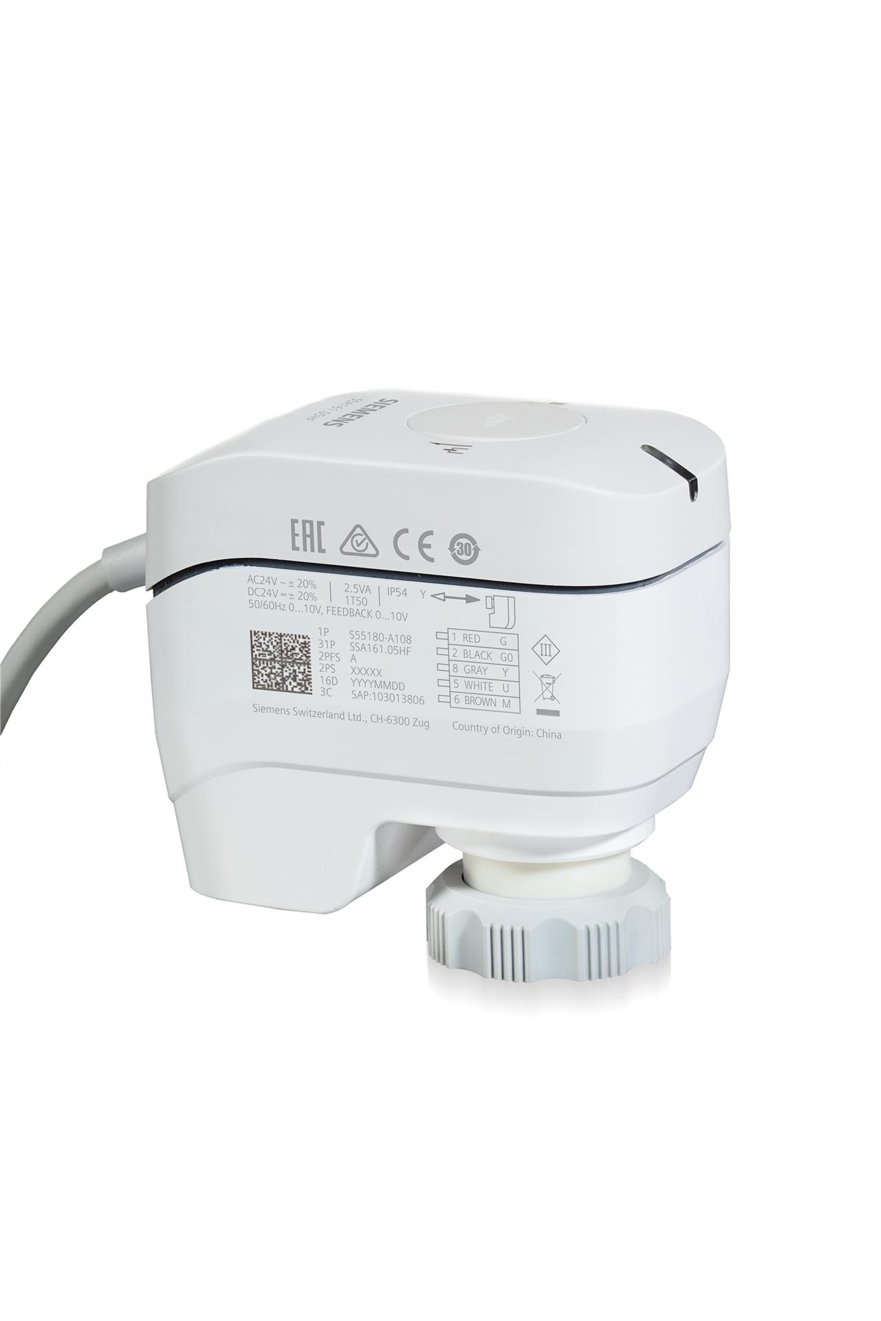 Siemens Electric 2, 3 port Valve Actuator -, 24 V Supply Voltage