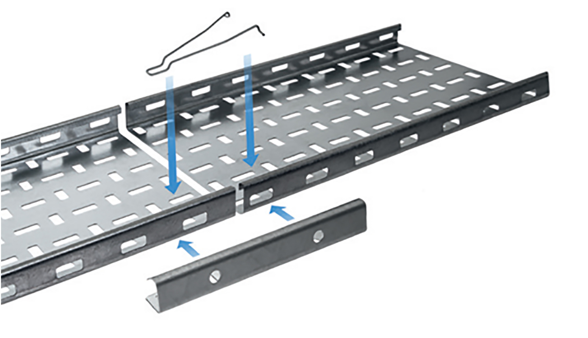 Legrand Swiftclip Pre-Galvanised Steel Cable Tray Accessory