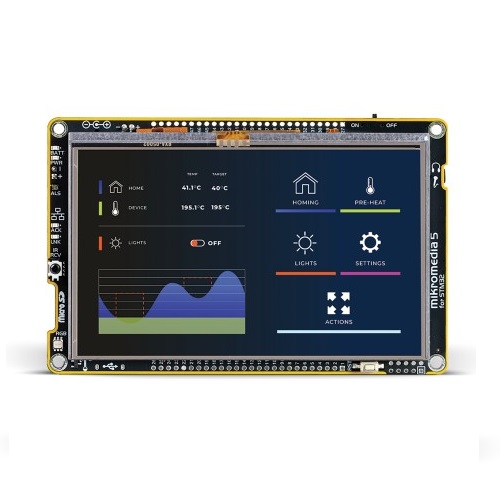 MikroElektronika Development Board ARM ARM Baseboard, Daughter Board