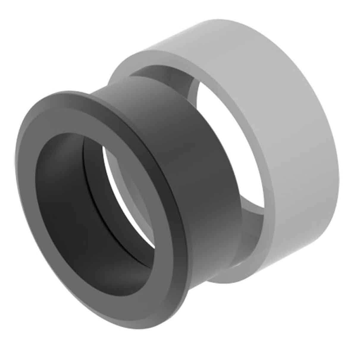 EAO Push Button Bezel for Use with For indicator and pushbutton