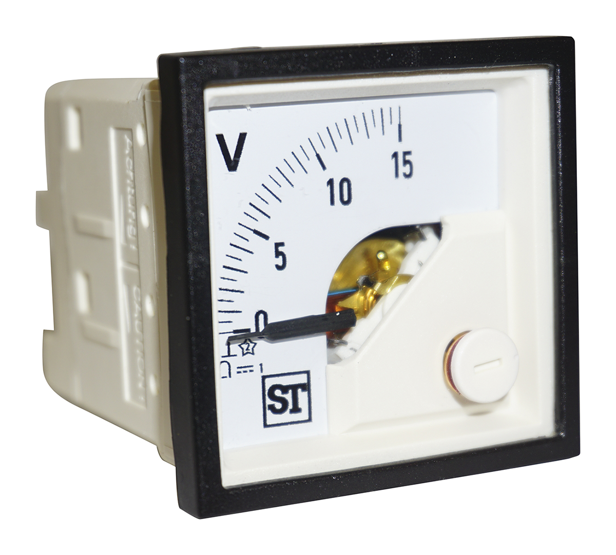 Sifam Tinsley Sigma Series Analogue Voltmeter DC, 45 x 45 mm