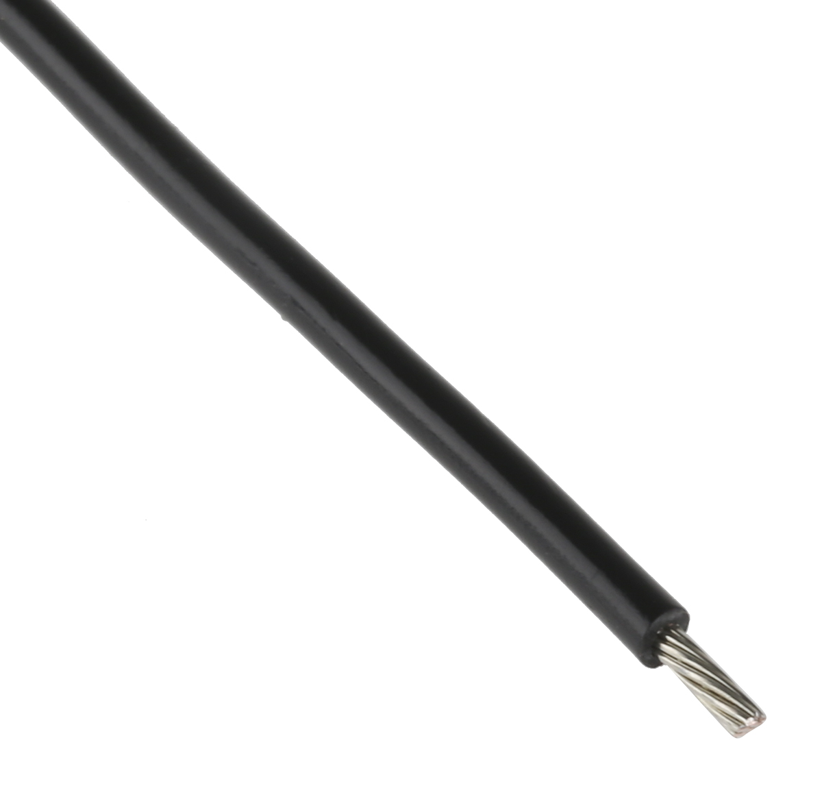 Alpha Wire Hook-up Wire PVC Series Black 0.51 mm² Hook Up Wire, 20 AWG, 10/0.25 mm, 305m, PVC Insulation, 3053 BK001