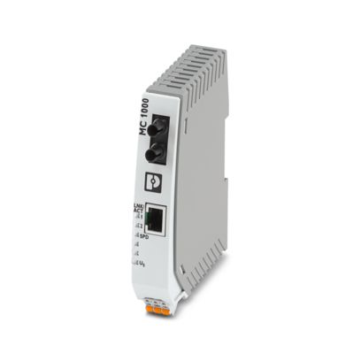 Phoenix Contact RJ45 Media Converter, Multi Mode, 10 → 100Mbit/s, Multi Mode