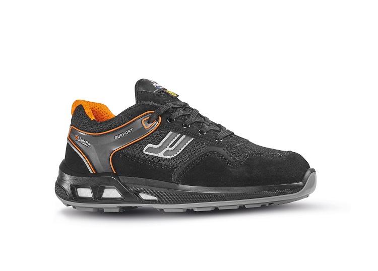 Jallatte J-energy Unisex Black Aluminium Toe Capped Safety Trainers, UK 6, EU 39