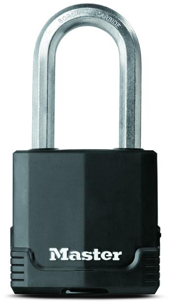 Master Lock Key Weatherproof Padlock, 10mm Shackle