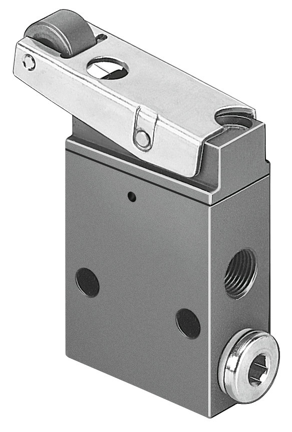 Festo Roller Lever 3/2 Way Valve, Monostable Mechanical Valve RS Series, G 1/8, 1/8in, 2272